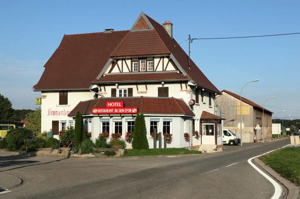 Hotel Restaurant Au Lion D'Or Burnhaupt-le-Haut Exteriér fotografie